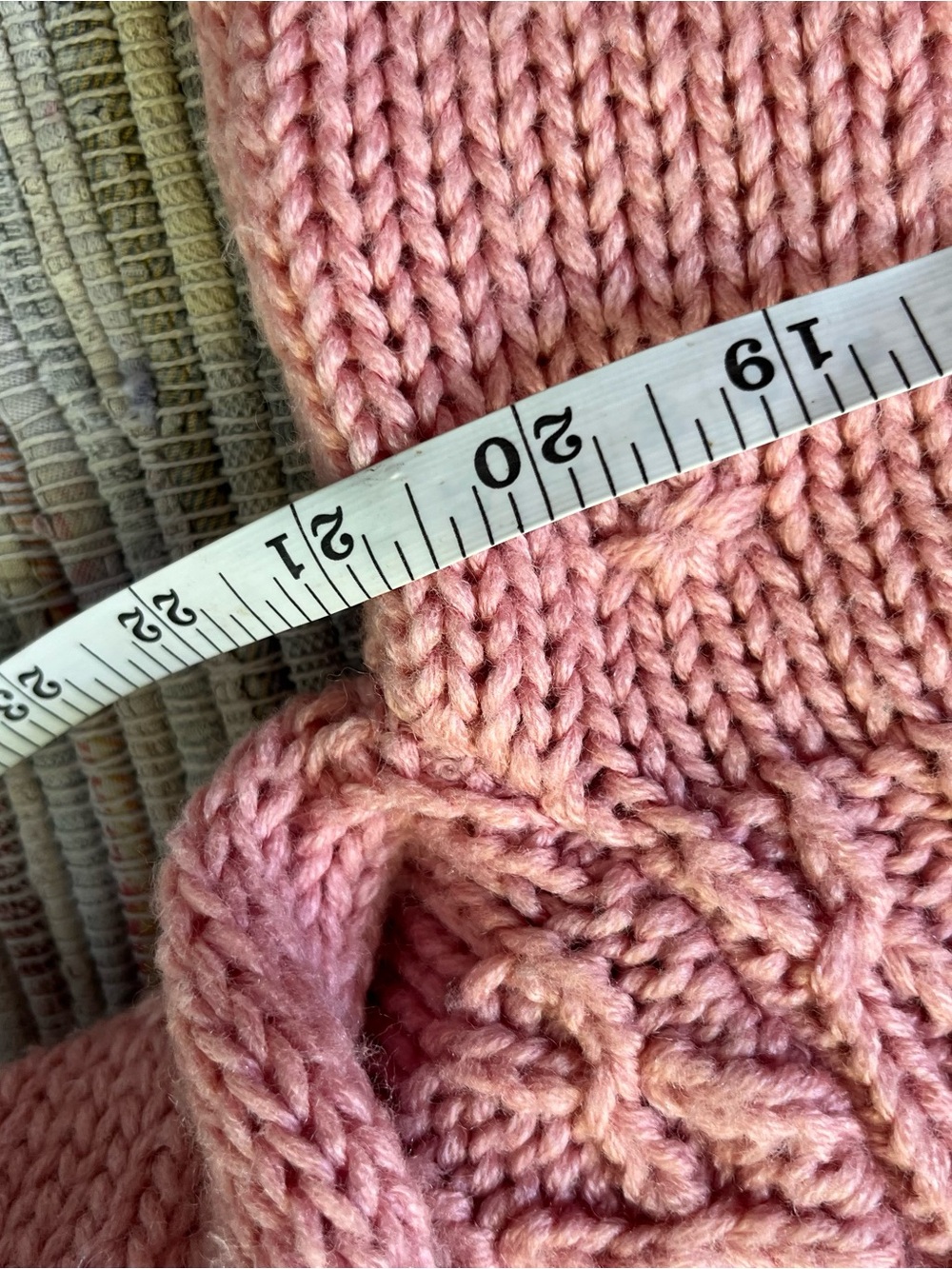 Vintage Chunky Knit Cardigan Sweater - Picture 6 of 6